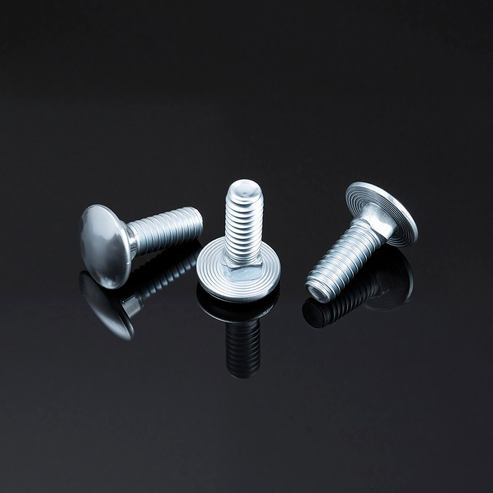 Large Flat Round Head Square Neck Carriage Bolt